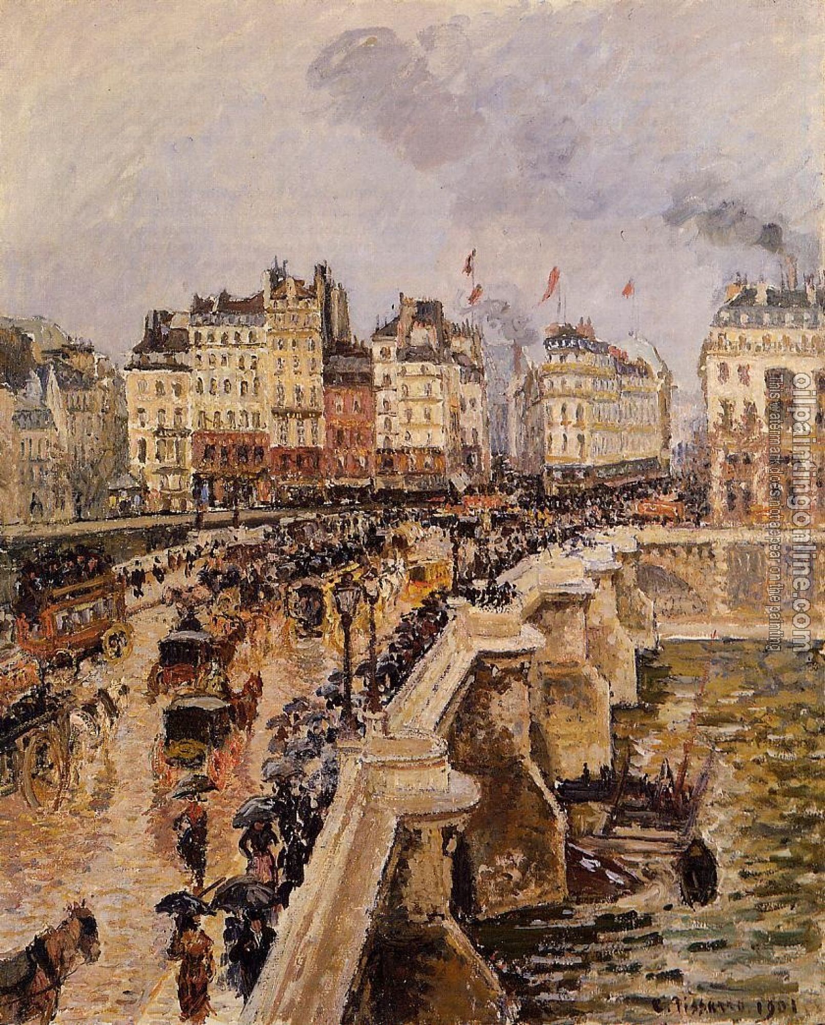 Pissarro, Camille - Pont-Neuf